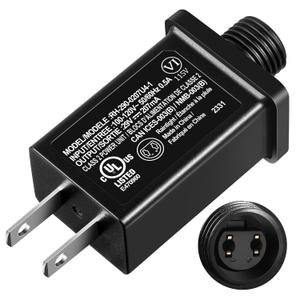 Feekoon 1 Pack Class 2 LED Power Supply 29V 6W Transformer, Waterproof IP44 US Plug Adapter, Seasonal Use LED Driver, Low Voltage for Christmas Tree Lighting, Holiday String Light Indoor