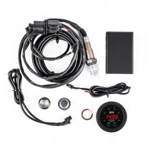 Universal Digital Wideband Air/Fuel Ratio AFR Gauge Kit - 2"(52mm) with LSU4.9 Sensor and Controller Box-Wideband UEGO AFR O2 Oxygen Sensor Controller Gauge