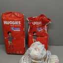 Huggies Size 8 Diapers, Little Movers Baby Diapers, Size 8 (46+ lbs), 76 Count (2 Packs of 38)