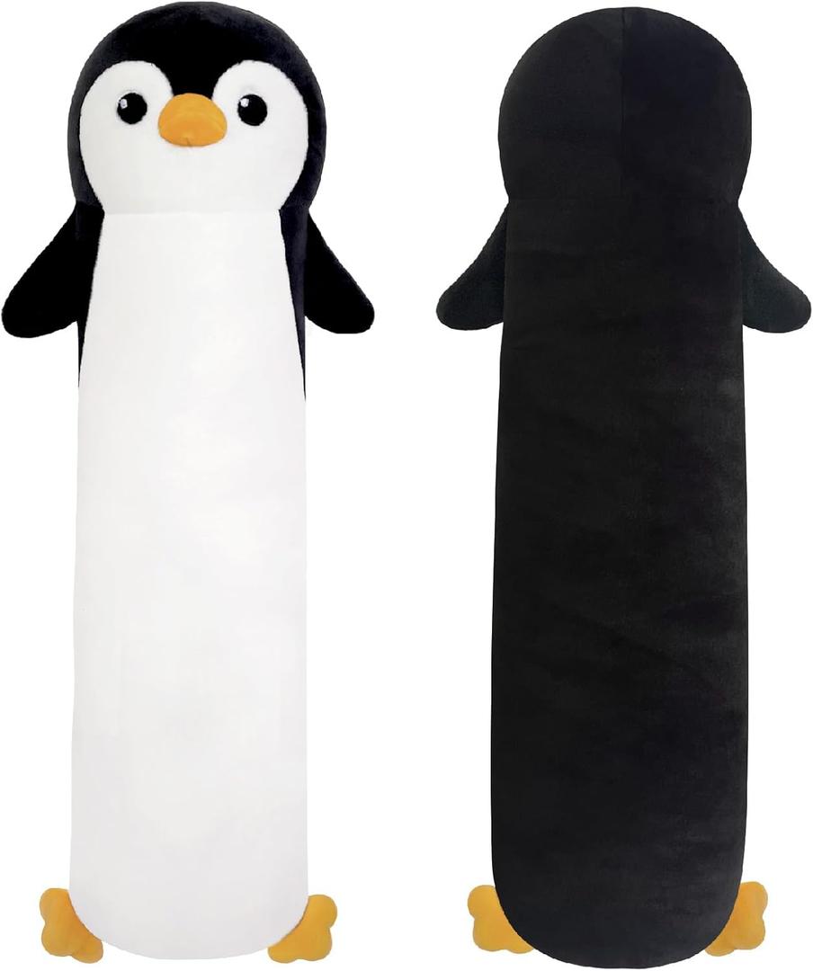 Penguin Plush,19.6 Inch Penguin Stuffed Animal, Long Penguin Plushies Body Pillow, Kawaii Penguin Plush Toy Gift for Girls Boys