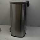PayLessHere 13 Gallon (50L) in Home Recycling Bin Kitchen Stainless Steel Recycling Bin with Lid Removable Inner Bucket Foot Pedal Soft Close for Office Home Kitchen Garbage Can Trash Bin