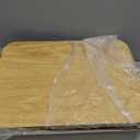 ALVOROG Rolling Cart with Drawer and Wood Table Top, 3 Tier Metal Rolling Utility Cart on Wheels with DIY Pegboards, Hanging Baskets, Hooks for Kitchen, Bedroom, Office, Craft Supplies (Khaki)