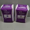 Poise Incontinence & Postpartum Pads for Bladder Leaks, 4 Drop Moderate Absorbency, Long Length, 108 Count, 