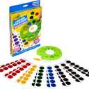 Crayola Watercolor Pop & Paint Palette, Washable Paint Kit, Less Mess Watercolor Paint Set for Kids, Arts & Crafts, Toddler Gifts (1 Count (Pack of 1))