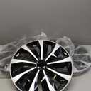 Hubcap Wheel Covers Replacement Size R15 Hub Caps Universal-Fit Steel Wheel Rims Cover ABS Tire Cap for Most Cars Trucks Sedans SUV -Set of 415-inchSilver-Black