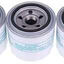 Czomoizc 3PCS Oil Filters HH160-32093 HH160-32090 15853-32430 0185-5835 Compatible with Kubota B F FZ RTV KX Series Grasshopper 928D 928D2 930D 930D2