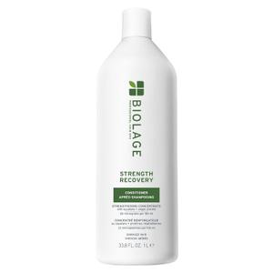 Biolage Strength Recovery Conditioner - Moisturizes & Strengthens Damaged Hair, Softness & Shine, Olive Squalane & Vegan Proteins, Paraben-Free, Vegan (33.8 Fl Oz)