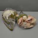 Mkono Peonies Artificial Flowers, 2 Packs 13 Stems Faux Peony Flowers Real Touch Fake Silk Bouquet for Arrangements Dining Table Centerpieces for Kitchen Bridal Wedding Party (2, Light Pink)