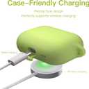 Brujula Case for AirPods Pro 3 Case Silicone Protective Cover Compatible with AirPods Pro 3rd Generation 2025(Yellow Green, AirPods Pro 3)