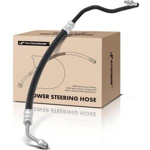 A-Premium Power Steering Pressure Hose Line Assembly Compatible with Ford F-150 1997-2003, F-150 Heritage, F-250, Expedition & Lincoln Navigator, 4.6L 5.4L, with O-ring & Bushing, Pump To Rack