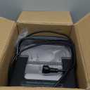 HiCOZY Clear View Ice Maker Countertop, Self-Cleaning Ice Machine with Ambient Lights, Ice in 6Mins, 26 lbs/Day, 2 Sizes of Bullet Ice for Apartment/Kitchen/Office/Home Bar(Black) (12.4"D x 11.3"W x 9.5"H)