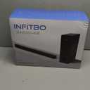 Sound Bar for Smart TV 2.1CH 190W Peak Power Soundbar with Subwoofer Detachable 2-in-1 BT 5.4 Surround Sound System 12L Deep Bass for PC Game with HD-ARC/Opt/USB/AUX Home Theater