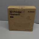 ELEGOO PLA Filament 1.75mm Orange 1KG, 3D Printer Filament Dimensional Accuracy +/- 0.02mm, 1kg Cardboard Spool(2.2lbs) 3D Printing Filament Fits for Most FDM 3D Printers