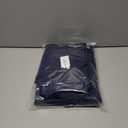 Mens Suit Slim Fit 3 Piece Double Breasted Suit Men Formal Tuxedo Set Casual Wedding Prom Groom Suits (XS, Navy Blue)