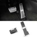 TTCR-II Pedal Covers for Hyundai Tucson Sonata and Kia Optima Sorento 2016-2025, Brake Gas Pedals for Santa Fe 2019-2025 and Sportage 17-25 (Auto)