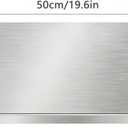 Stainless Steel Cutting Boards for Kitchen, Stainless Chopping Board Non-Slip, Metal Cutting Board for Meat, Fruits, Vegetables, and Baking Food Grade Cutting Boards (19.6"L x 15.8"W)