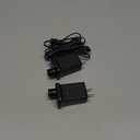 12V 12W 1A Class 2 Power Supply 2 Pack, AC to DC Low Voltage Transformer, IP44 Inflatable Power Adapter for LED Strip Lights, Christmas Decor Light, Indoor/Outdoor Use, UL Listed