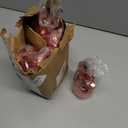 Balloon Weights, 12 Pieces, Aluminum Foil, Suitable for Birthday Parties, Gatherings, Weddings, Dinners and Other Occasions, Weight 0.36lb (Rose Gold 12pcs)