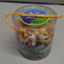 Yeonha Toys 60 Piece Mini Zoo Animal Toy with Gift Box, Realistic Small Plastic Animal Figure Sensory Bins, Jungle Party Favors, Cupcake Topper, School Education, Birthday Gifts for Kids Toddlers