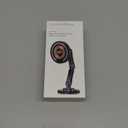 ZBF Magnetic Wireless Car Mount Charger, 15W Fast Charging Mag-Safe Car Mount,Magnetic Car Phone Holder Mount, Car Cell Phone Holder Fit iPhone 17 16 15 14 13 12 All Smartphones