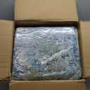 Area Rugs 9x12 Machine Washable Area Rug for Bedroom Living Room Dining Room, Large Modern Abstract Soft Rugs, Indoor Low Pile Carpet with Non Slip Rubber Backing, Abstract Blue Green