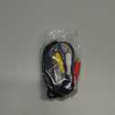 REXUS RCA Extension Audio Cable Male to Female, RCA Stereo Audio Cable Hi-Fi Sound Gold Plated Copper Shell Nylon-Braided (20 Feet)