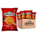 Deep River Kettle Cooked Potato Chips, Mesquite BBQ Chips 5oz (Pack of 12) - Crunchy and Flavorful, Kosher Certified, Gluten Free, Non-GMO, Perfect for Parties and Picnics, Best By: Jun 16 2025