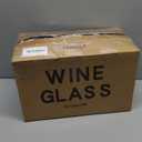 C CREST Wine Glasses Set of 8, 12oz, Lead-free, Clear, Durable Glassware