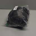 Laundry Bag with Shoulder Straps and Mesh Pocket Laundry Backpack Large Portable Laundry Hamper for College Travel, Laundromat, Apartment (Black)