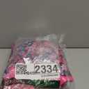 Daci Plus Size Two Piece Swim Dress with Shorts for Women Mesh Swimsuits Flowy Bathing Suits (Pink Flower) 20 Plus