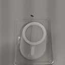 AUROX Magnetic Finger Phone Grip for MagSafe Stand, Phone Grip Strap Holder as Kickstand, Magnetic Phone Grip Holder, for iPhone 17 16 15 14 13 12 Series, Clear