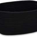 ABenkle Small Storage Basket, Mini Basket, Cute Tiny Cotton Rope Woven Shelf Basket, Boho Decorative Toy Storage Bin Gift Basket