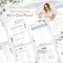 Your Perfect Day Wedding Planner Book and Organizer - Wedding Planner Book - Bridal Planning Binder with Countdown Calendar - Bride Gifts - (FLORAL)