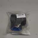 ShareGoo OD 2.55" Rubber Tires w/Plastic Wheel Rims 12mm Hex Compatible with HSP Tamiya Kyosho Traxxas Sakura WLtoys 1/10 RC On Road Racing Touring Car (Blue)