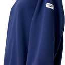 Speedo Unisex-Adult Sweatshirt Crew Neck Pull Over Team Warm Up (Blue, XS)