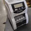 Nadex S180 Digital Coin Counter, Sorter,and Wrapper - Automatically Sorts and Counts Coin Batches, Stops on Full Coin Rolls