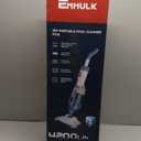 ENHULK Pool Vacuum for Above Ground Pool, Upgraded 13.4" Wide Head & Telescopic Pole, 18.5 GPM Powerful Suction, 60 Mins Runtime, Cordless Handheld Rechargeable Pool Cleaner for Inground Pools, PC15