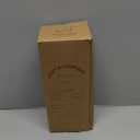 EverFoams Women's Fuzzy Slip-on Slippers Warm Cozy Soft Lightweight Memory Foam Indoor House Shoes Black, 7-8 US