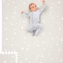 ZICOTO Stylish Baby Play Mat - Soft, Easy to Clean Floor Creates A Safe Area The Perfect Modern Foam Playmat Fits Nicely with Kids Playroom Or Home Decor, 67''x48'', (zic-pm-sand_22-224a)