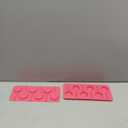 Daisy Flower Lollipop Molds: 2 Pack Silicone Sucker Moulds for Candy Chocolate Fondant – DIY 12 Cavity Total 