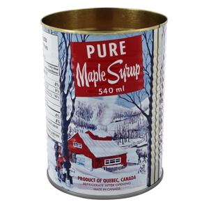 ECO CULTURE Candle Tin Maple Wooden Wick, 1 EA