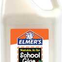 Elmer's Liquid School Glue, Washable, 1 Gallon, 1 Count - Great for Making Slime