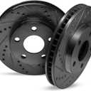 R1 Concepts Front Disc Brakes Rotors Kit| Front Brakes Rotors| Brakes Rotors| Front Rotors| Front Disc Brakes Rotors| Fit 2015-2022 Acura MDX, Honda Odyssey, Passport, Pilot, Ridgeline