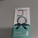 for iPhone 16 Pro Clear MagSafe Case with 360 Rotatable Magnetic Stand Ring [16ft Protection] Scratch Resist Anti Yellow Slim Transparent Case 1 Screen Protector for iPhone 16 Pro 6.3"(Blue)