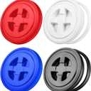 Aodaer 4 Pieces Seal Lid 5 Gallon Bucket Twist Lid Food Storage Container Lid Reusable Plastic Seal Lid Food Storage Container Lids, Mixed Colors