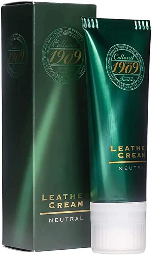 Collonil 1909 Leather Cream 2.53 Fl Oz - Nourishing Formula to Extend the Life of Leather Footwear and Meet the Highest Demands