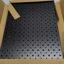Ultrawall Metal Pegboard Panels, Pegboard Wall Organizer, Black Peg Boards for Wall, Garage Tool Storage Organization, 12"X16", 2pcs