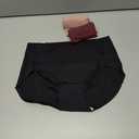 INNERSY Women's Seamless No Show Hipster Panties Invisible Light Underwear 3-Pack S