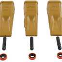 Count of 1, 1U3252 Bucket Digging Teeth Tooth with Pin's 8E6259 & Fastener's 8E6258 Compatible with Caterpillar J250 211 212 926 930 936 941 953