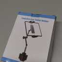 Car Tablet Holder for Cup Holder, Metal Long Arm 360 Rotation Tablet Mount for Truck Golf Treadmill, Fit Thickness Case (Deep Max 1.18'') for iPad Pro/Air/Mini, Galaxy Tab & 6.1-15.6" Devices